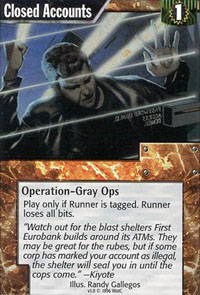 Netrunner Closed Accounts