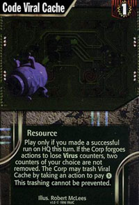 Netrunner Code Viral Cache