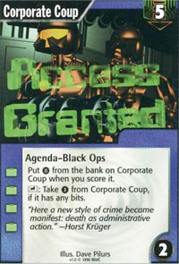 Netrunner Corporate Coup