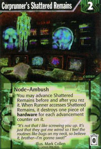 Netrunner Corprunner's Shattered Remains
