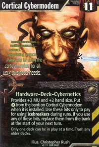 Netrunner Cortical Cybermodem
