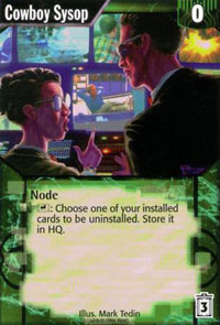 Netrunner Cowboy Sysop