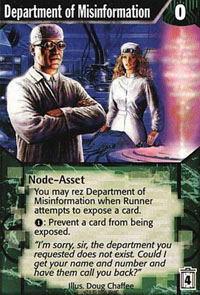 Netrunner Department of Misinformation