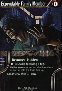 Netrunner Expendable Family Member