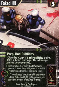Netrunner Faked Hit