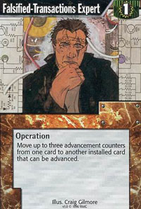 Netrunner Falsified-Transactions Expert
