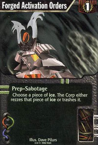 Netrunner Forged Activation Orders