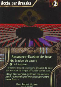 Netrunner Acc&egrave;s par Arasaka