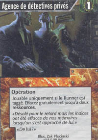 Netrunner Agence de d&eacute;tectives priv&eacute;s