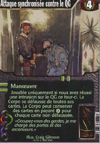 Netrunner Attaque synchronis&eacute;e contre le QG