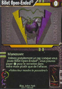 Netrunner Billet Open-Ended&reg;