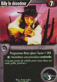 Netrunner Billy le decodeur
