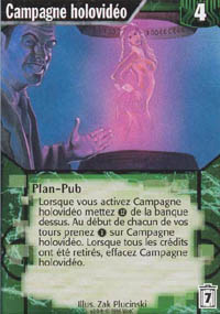 Netrunner Campagne holovid&eacute;o