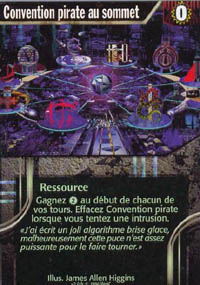 Netrunner Convention pirate au sommet