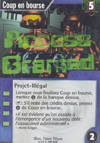 Netrunner Coup en bourse