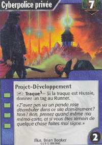 Netrunner Cyberpolice priv&eacute;e