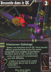 Netrunner Descente dans le QG