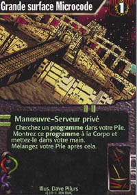 Netrunner Grande surface Microcode