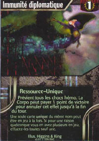 Netrunner Immunit&eacute; diplomatique