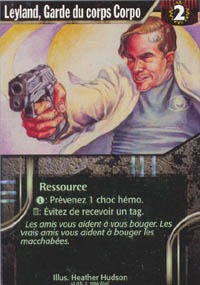 Netrunner Leyland, Garde du corps Corpo