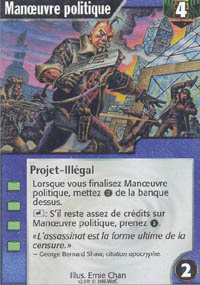Netrunner Man�uvre politique