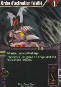 Netrunner Ordre d'activation falsifi&eacute;