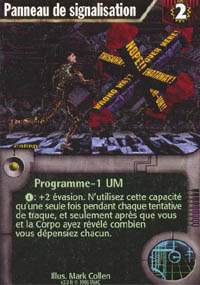 Netrunner Panneau de signalisation