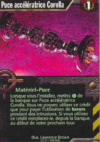Netrunner Puce acc&eacute;l&eacute;ratrice Corolla