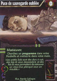 Netrunner Puce de sauvegarde oubli&eacute;e