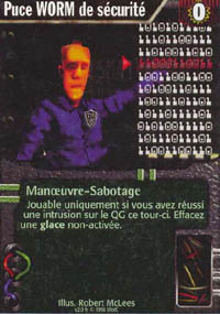 Netrunner Puce WORM de s&eacute;curit&eacute;