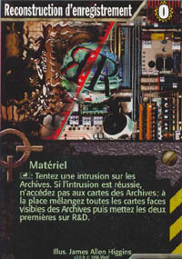 Netrunner Reconstruction d'enregistrement