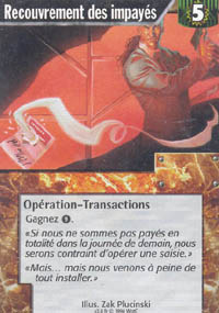 Netrunner Recouvrement des impay&eacute;s