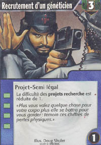 Netrunner Recrutement d'un g&eacute;n&eacute;ticien