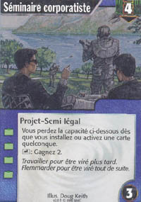 Netrunner S&eacute;minaire corporatiste