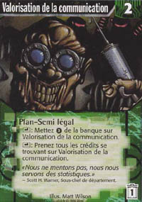 Netrunner Valorisation de la communication