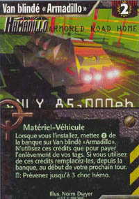 Netrunner Van blind&eacute; &laquo;Armadillo&raquo;