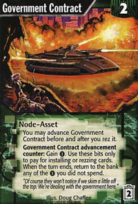 Netrunner Government Contract