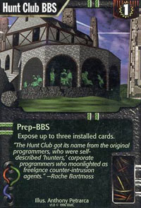 Netrunner Hunt Club BBS