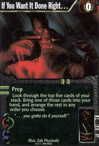 Netrunner If You Want It Done Right...