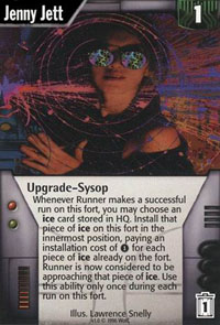 Netrunner Jenny Jett
