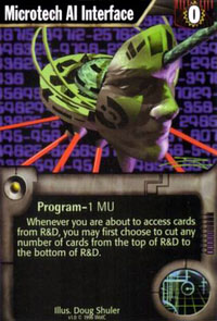 Netrunner Microtech AI Interface