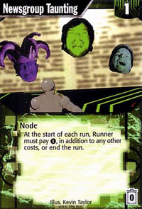 Netrunner Newsgroup Taunting