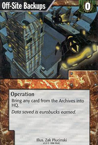 Netrunner Off-Site Backups
