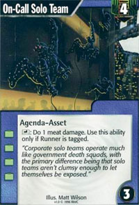 Netrunner On-Call Solo Team