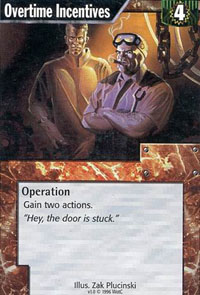 Netrunner Overtime Incentives