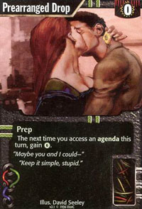 Netrunner Prearranged Drop
