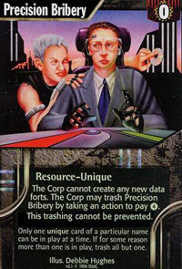 Netrunner Precision Bribery