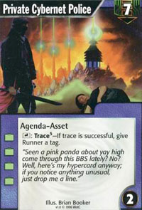 Netrunner Private Cybernet Police