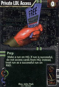 Netrunner Private LDL Access