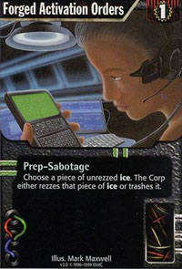 Netrunner Forged Activation Orders